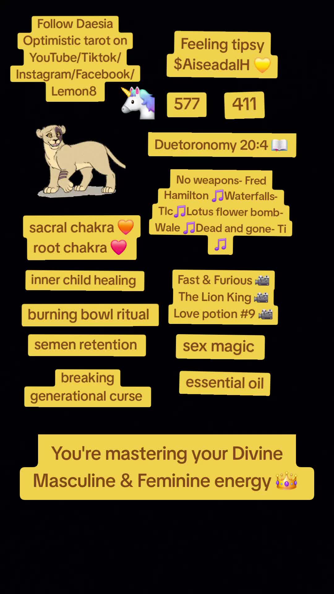 @Daesia Optimistic Tarot