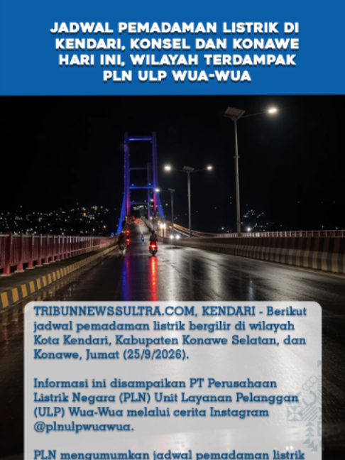 @Tribunnews Sultra Official