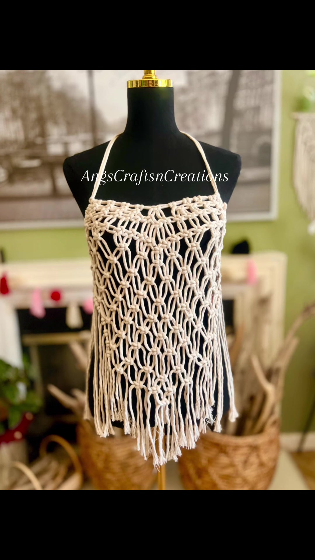 @AngsCraftsnCreations• Macrame