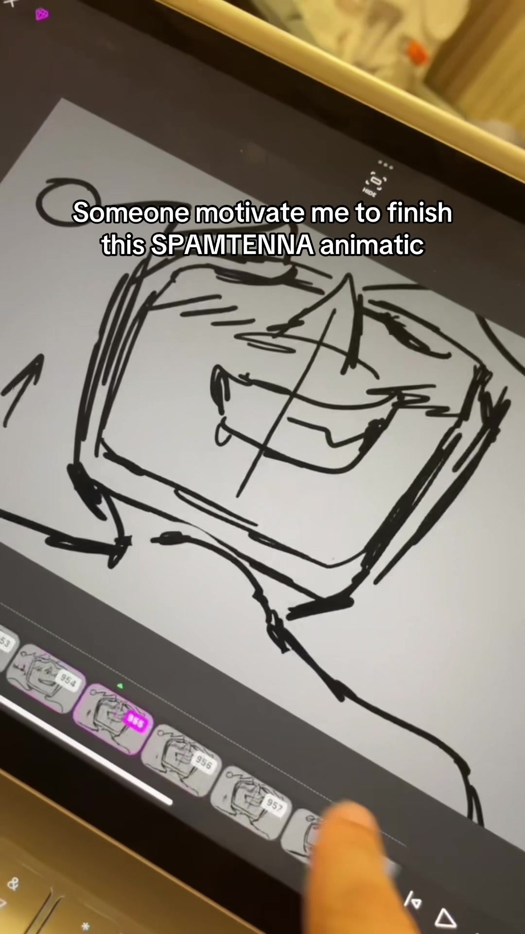 @Spammy&rsquo;s slick ovipositor