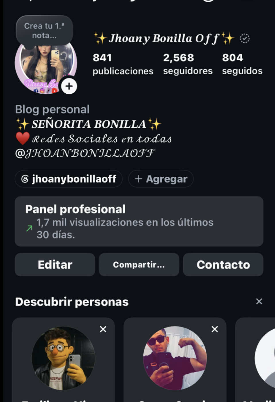 @✨Jhoany Bonilla✨
