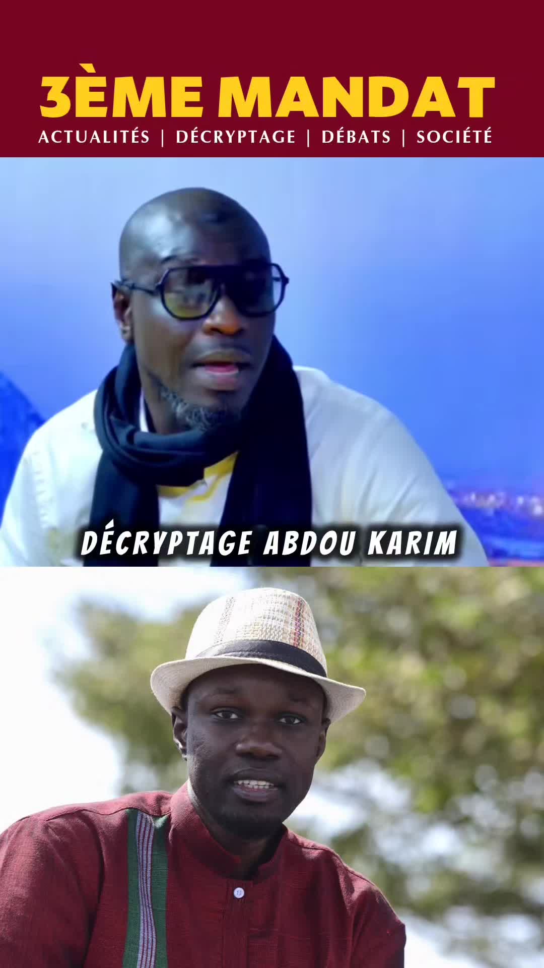 @3&Egrave;ME MANDAT