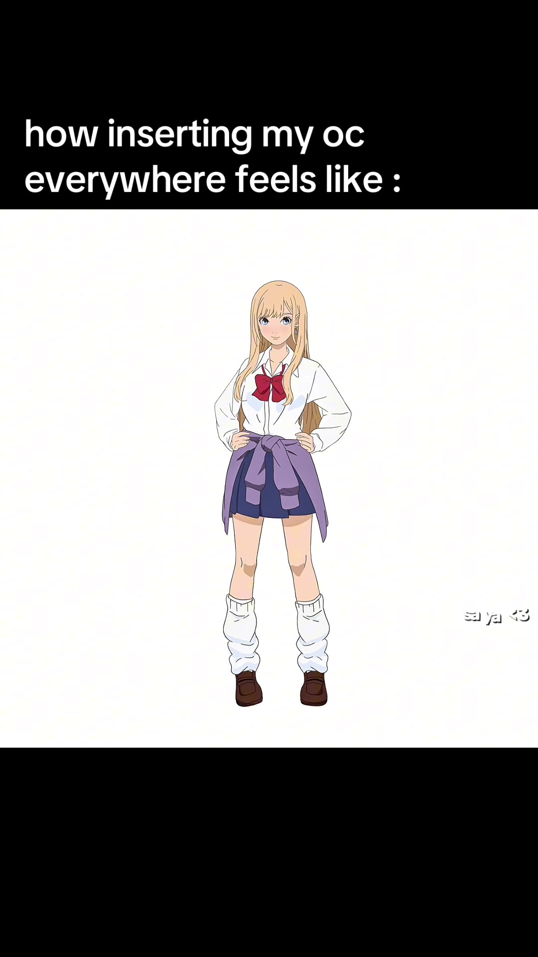 @saya || leander’s #1 defender