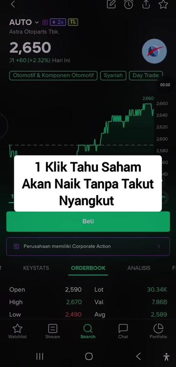 @Tool Saham di Bio Profil