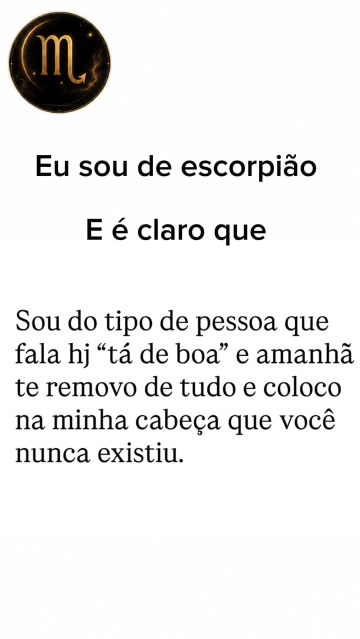 @O signo de ESCORPIÃO