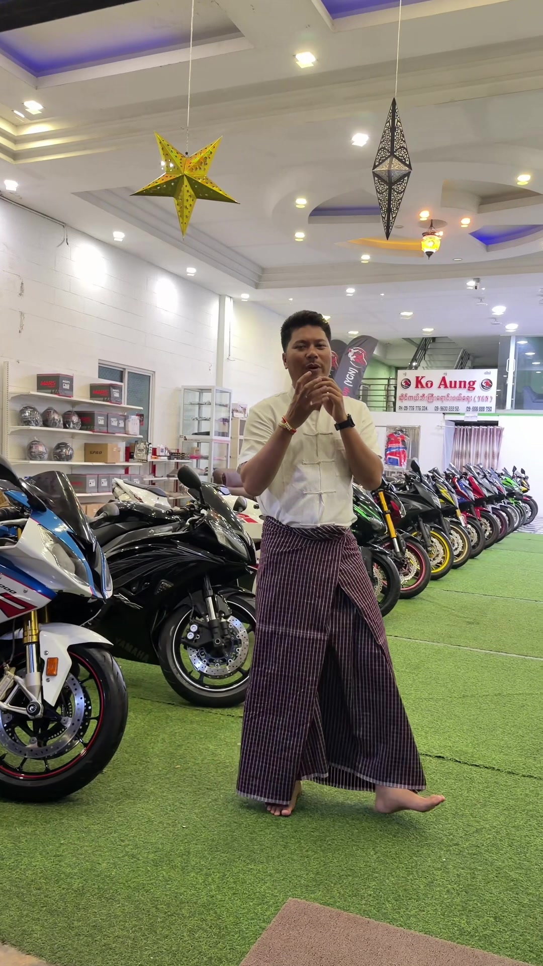 @Ko Aung - Motorbike Shop YGN
