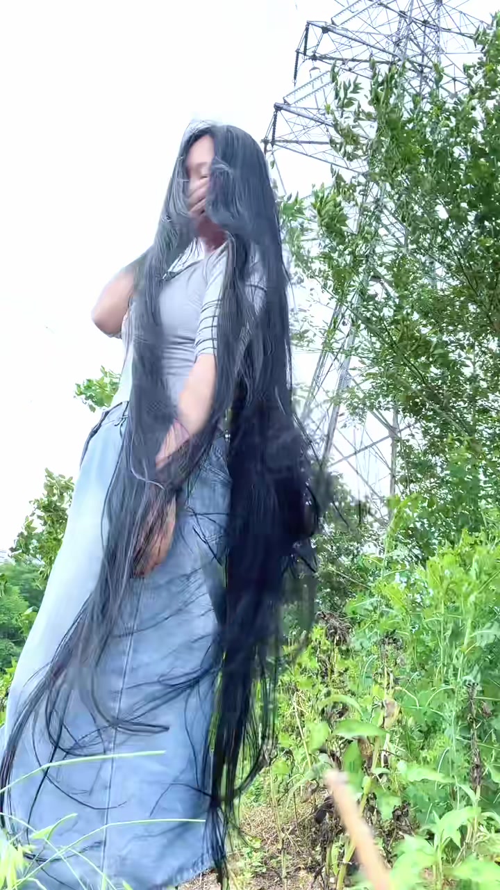 @Video Rambut Panjang