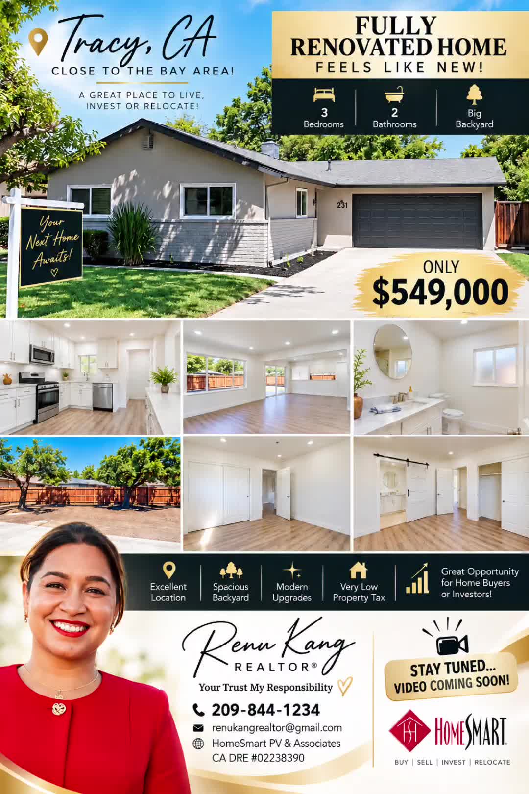 @Realtor Renu B Kang 2098441234