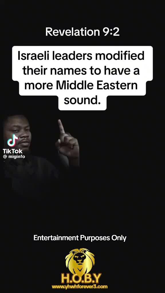 @Minister Yosef Ben Ysrayl