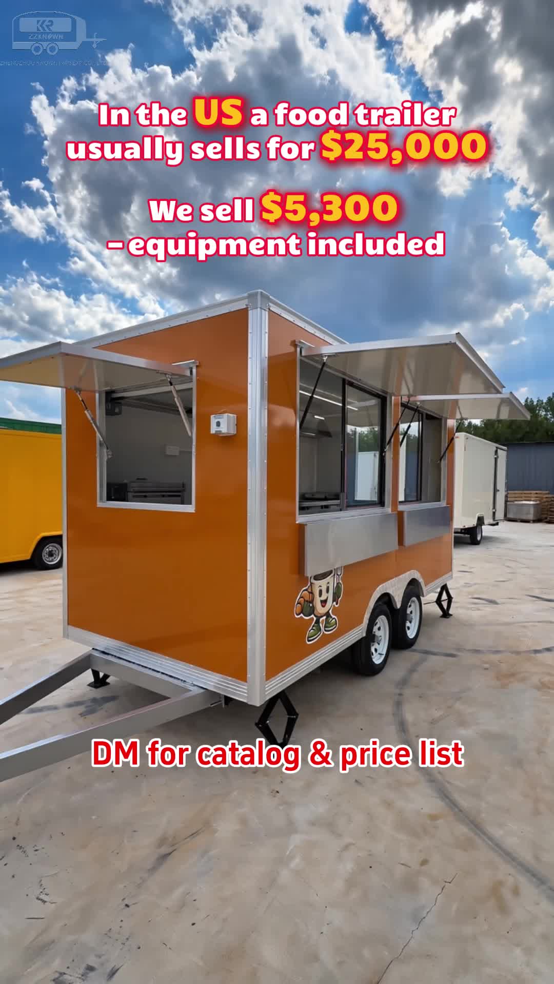 @Zzknown food trailer