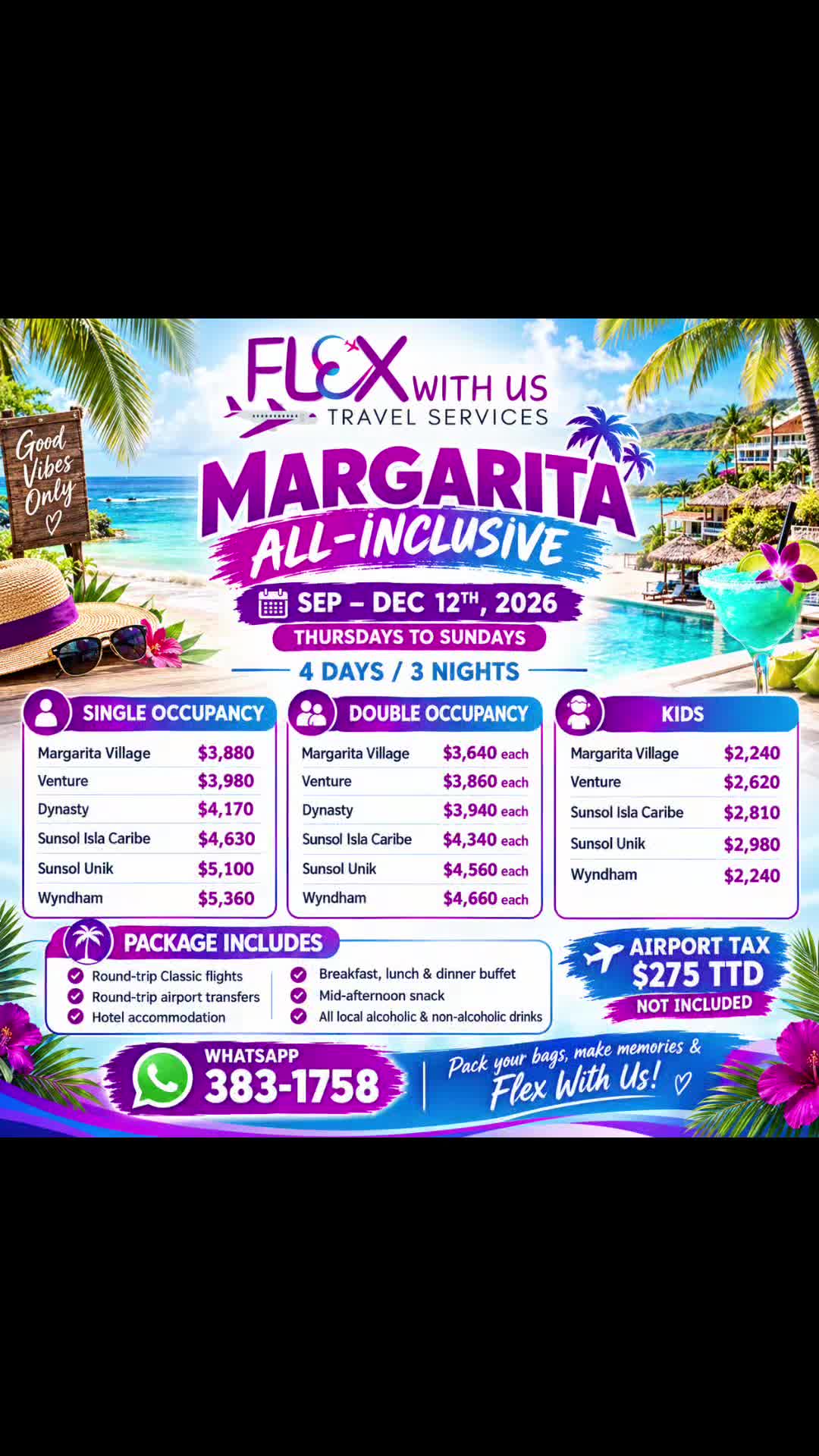 @Flex With Us Travel Services