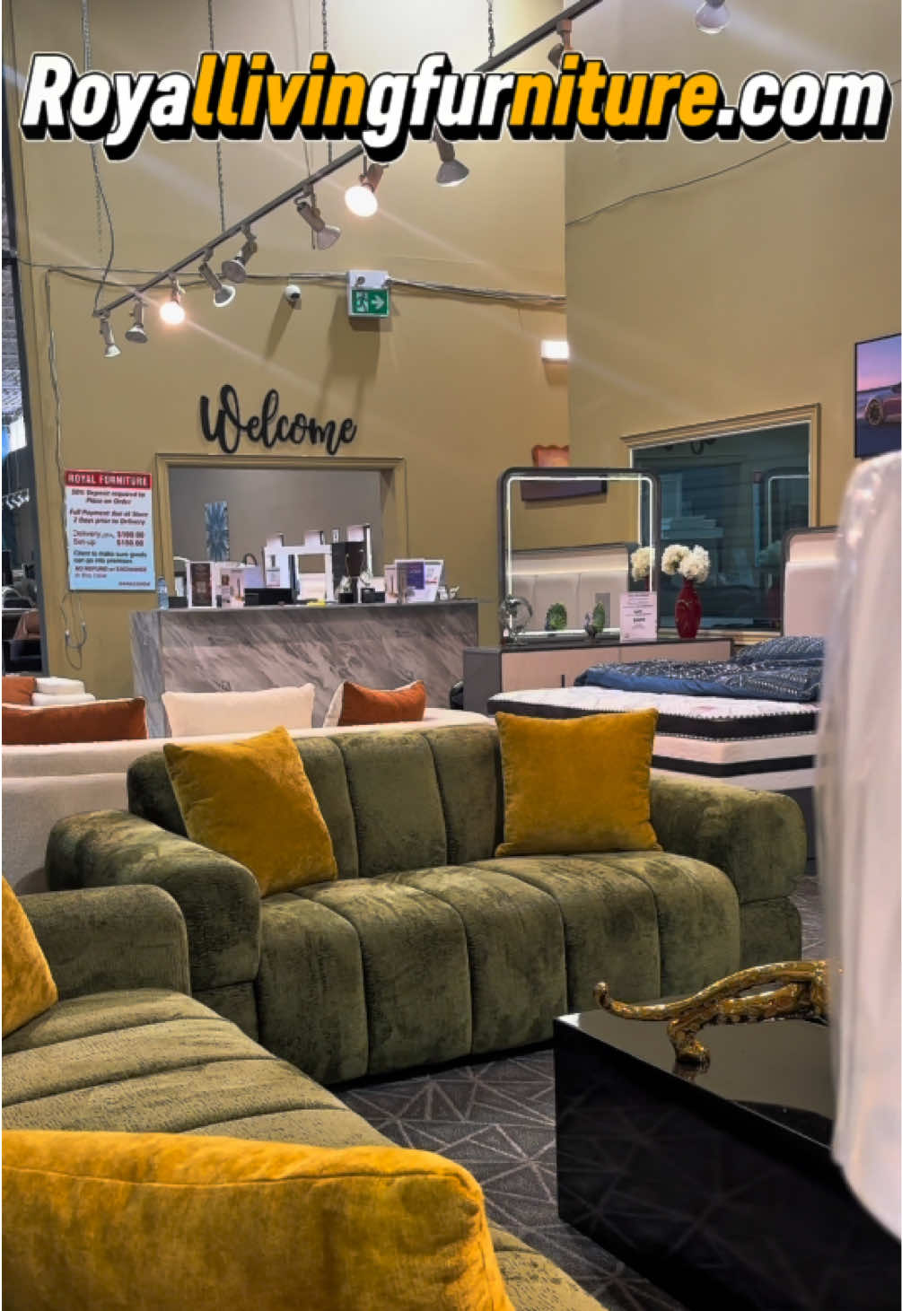@Royal living furniture