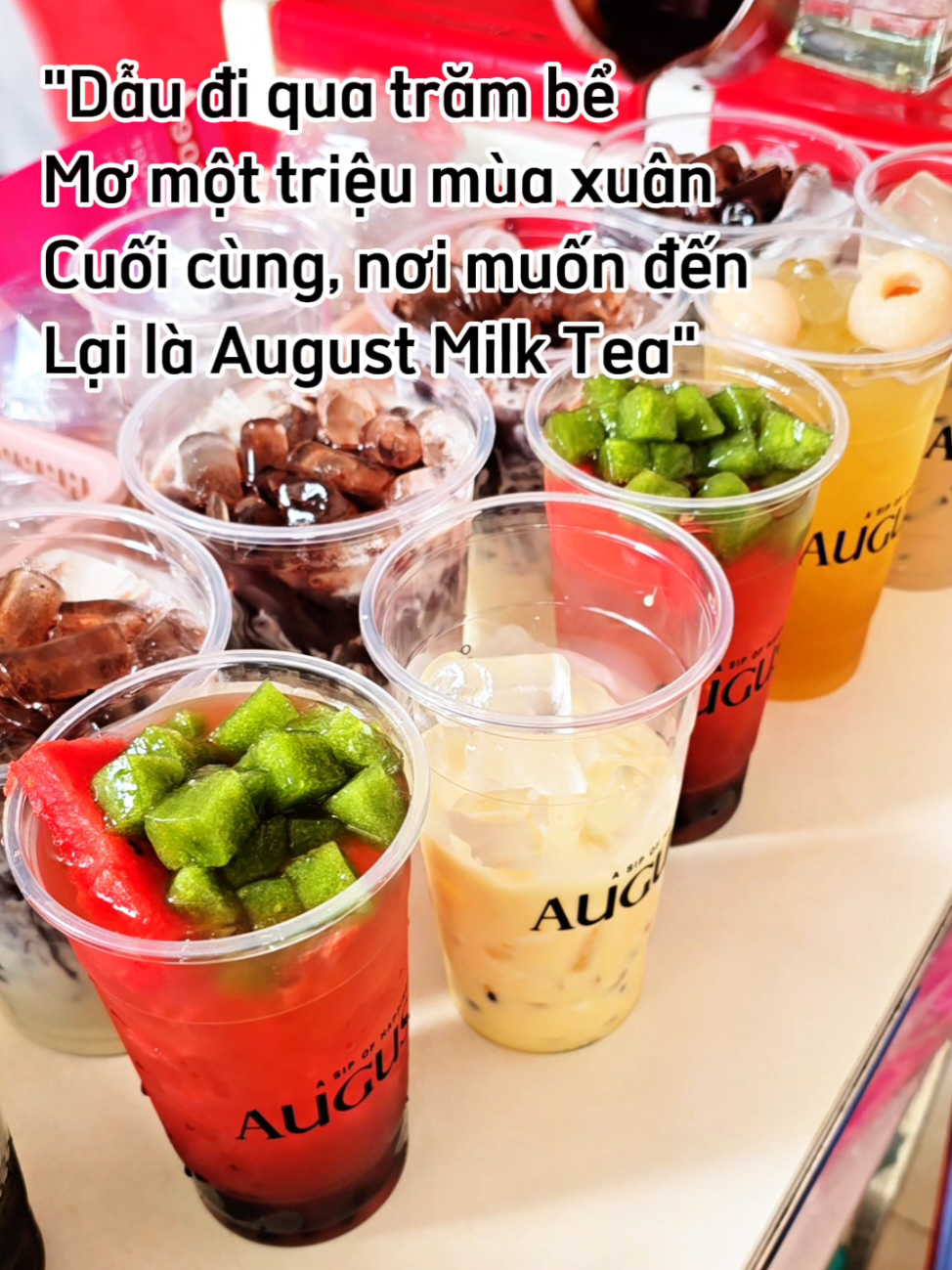 @August Milk Tea
