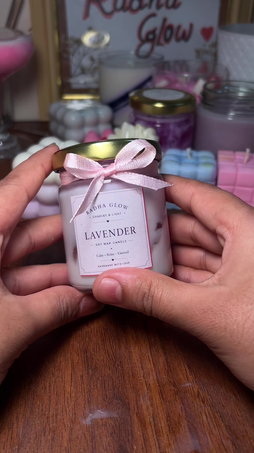 @RADHA_GLOW | scented candle