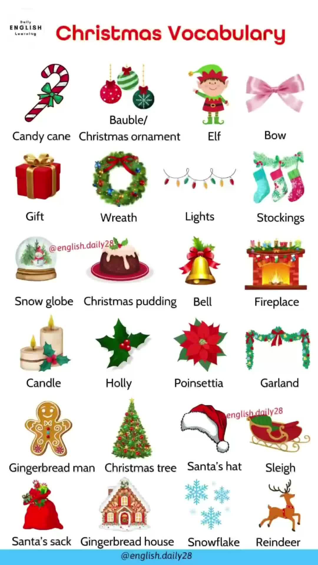 @Daily english learning
