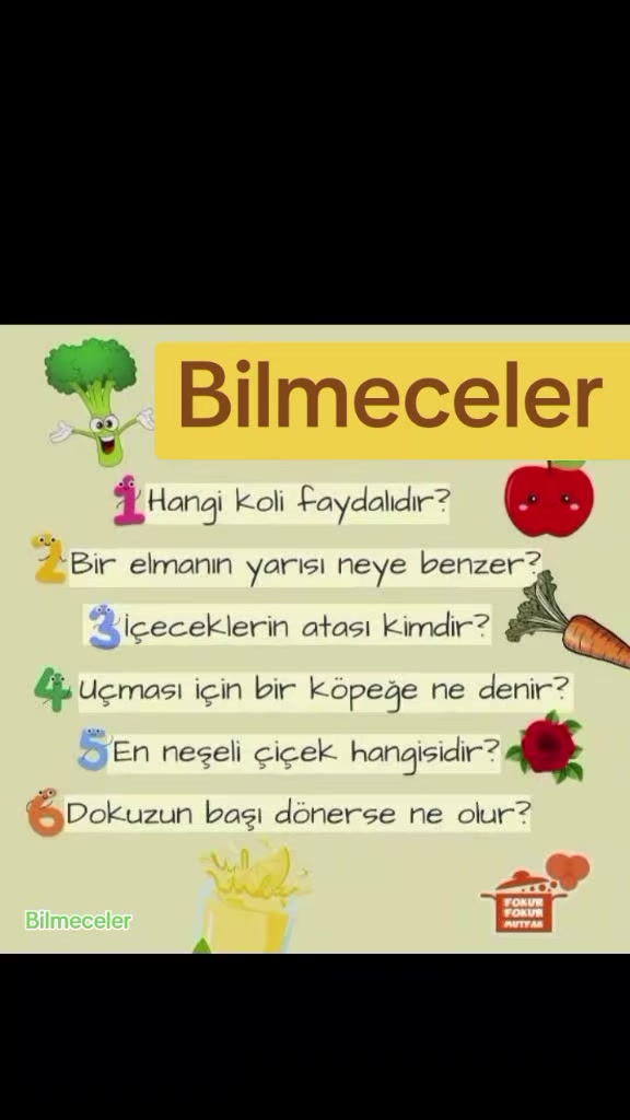 @Onur Çayğaracı 🌼Bilmeceler