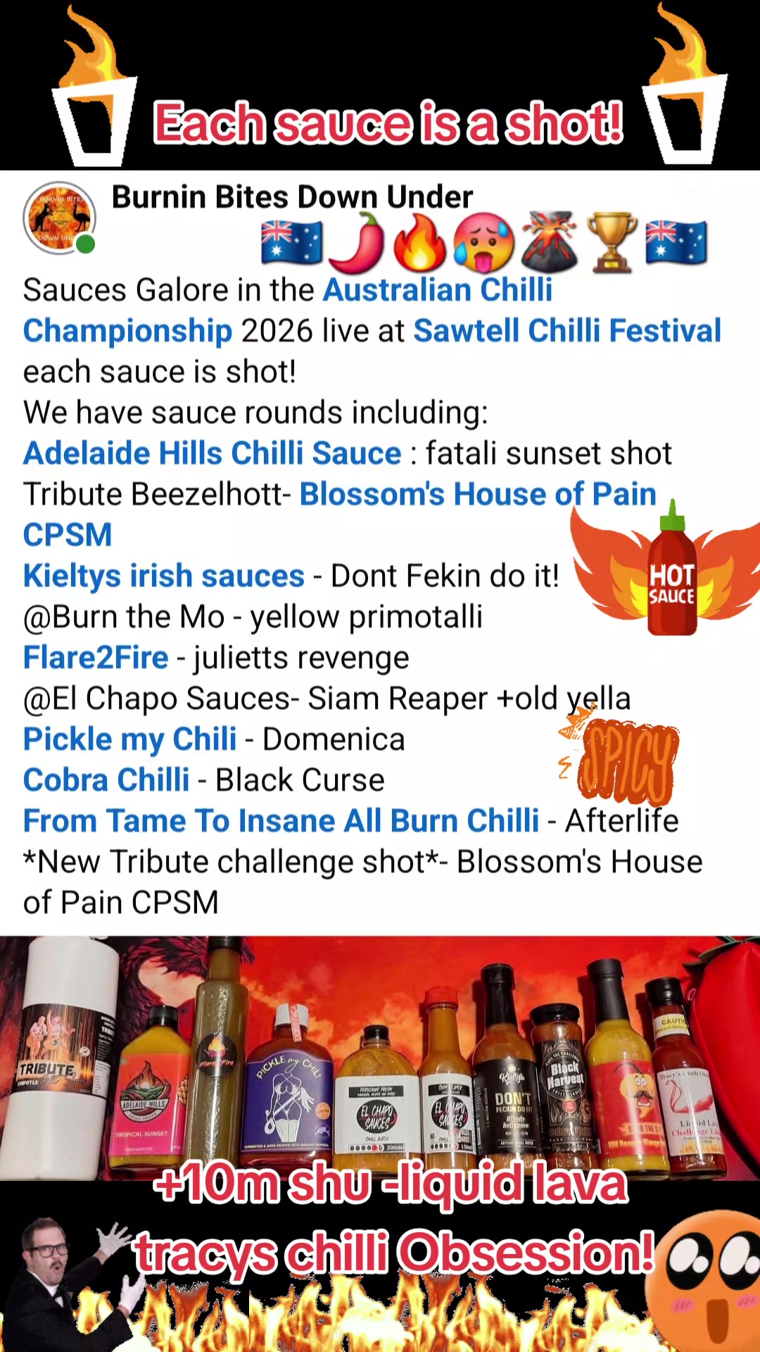 @Burnin Bites Down Under