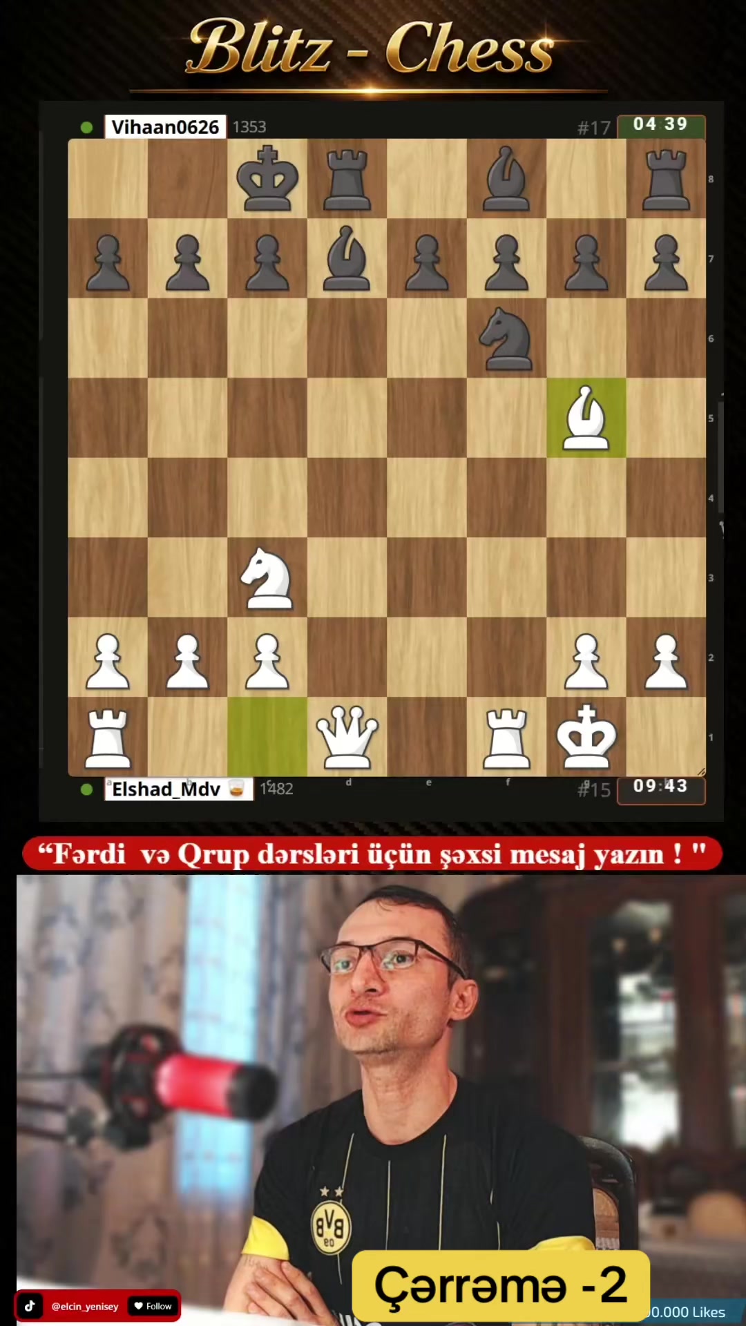 @𝐸𝓁𝒸𝒾𝓃 𝒴𝑒𝓃𝒾𝓈𝑒𝓎 ✅♟️