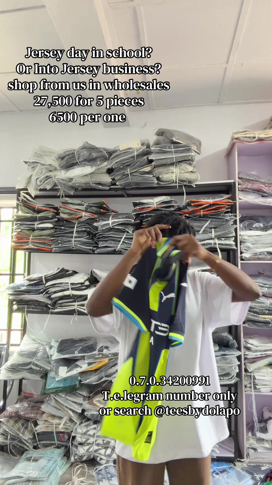 @TEES VENDOR IN IBADAN