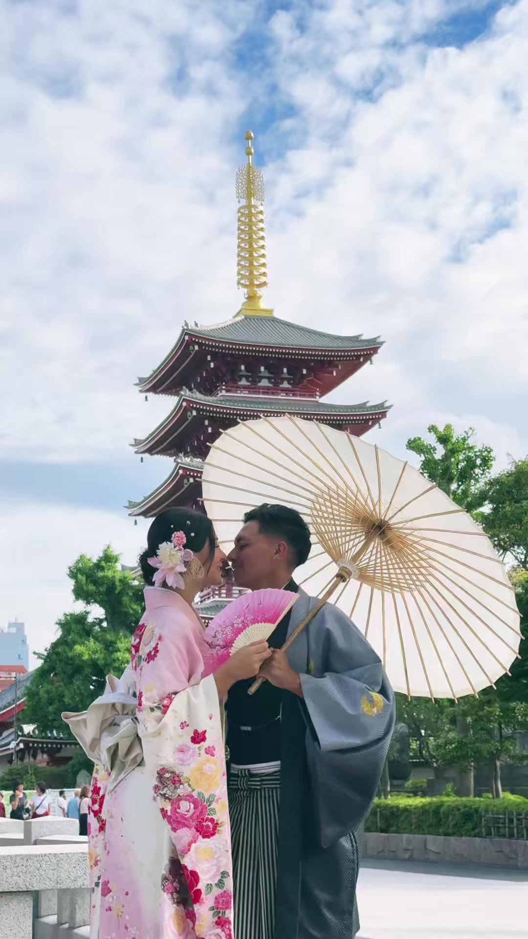 @Thuê kimono Tokyo Asakusa