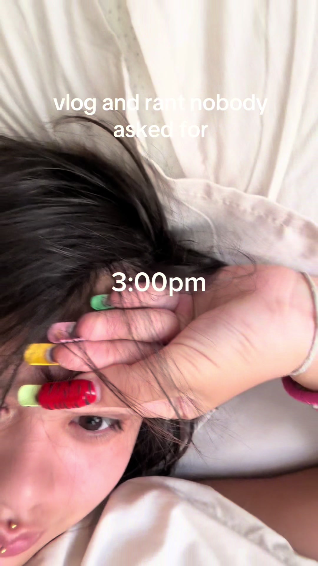 @evanika is a nail tech