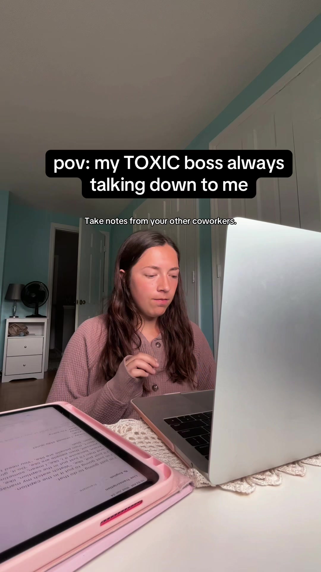 @burnout lazy girl