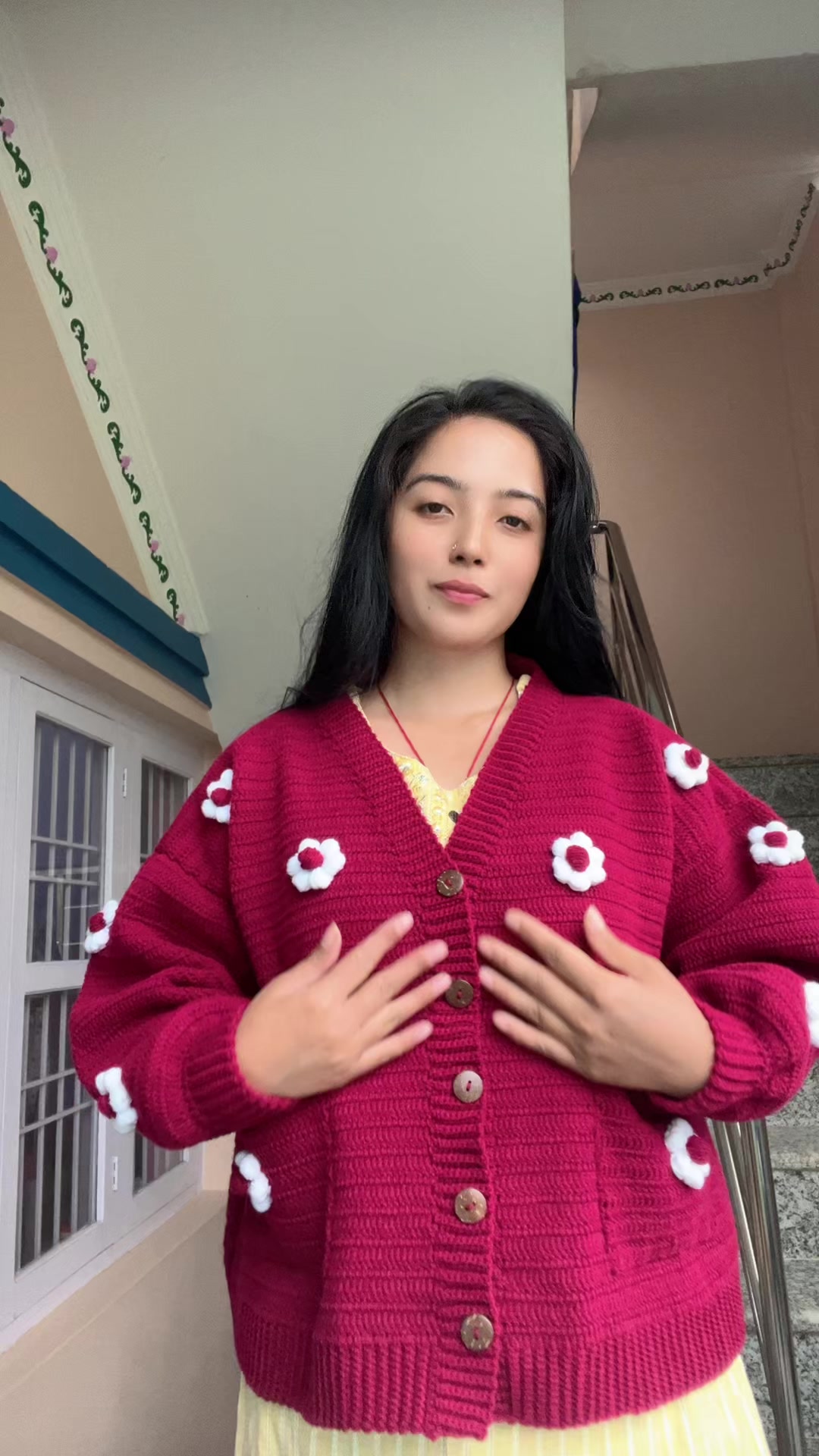 @reena's crochet crop top