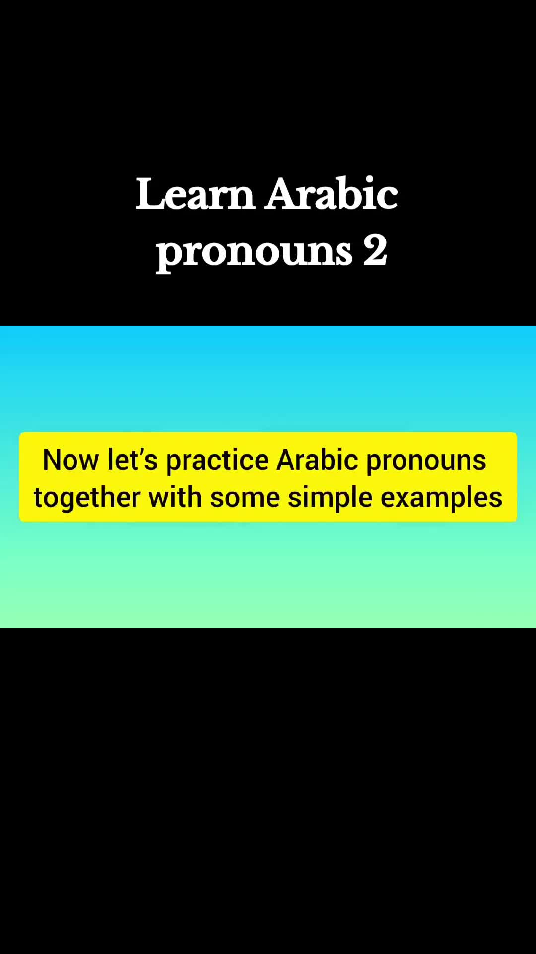 @💚  Learn Arabic 🇵🇸 💚