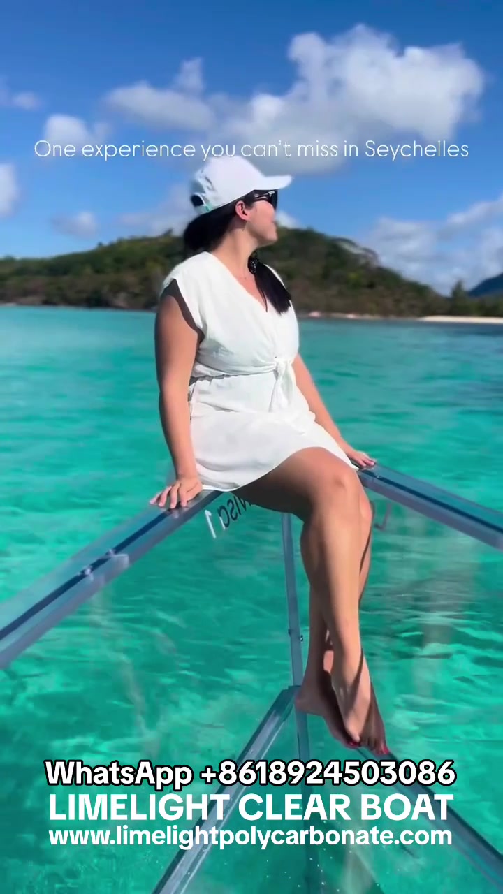 @clear boat transparent
