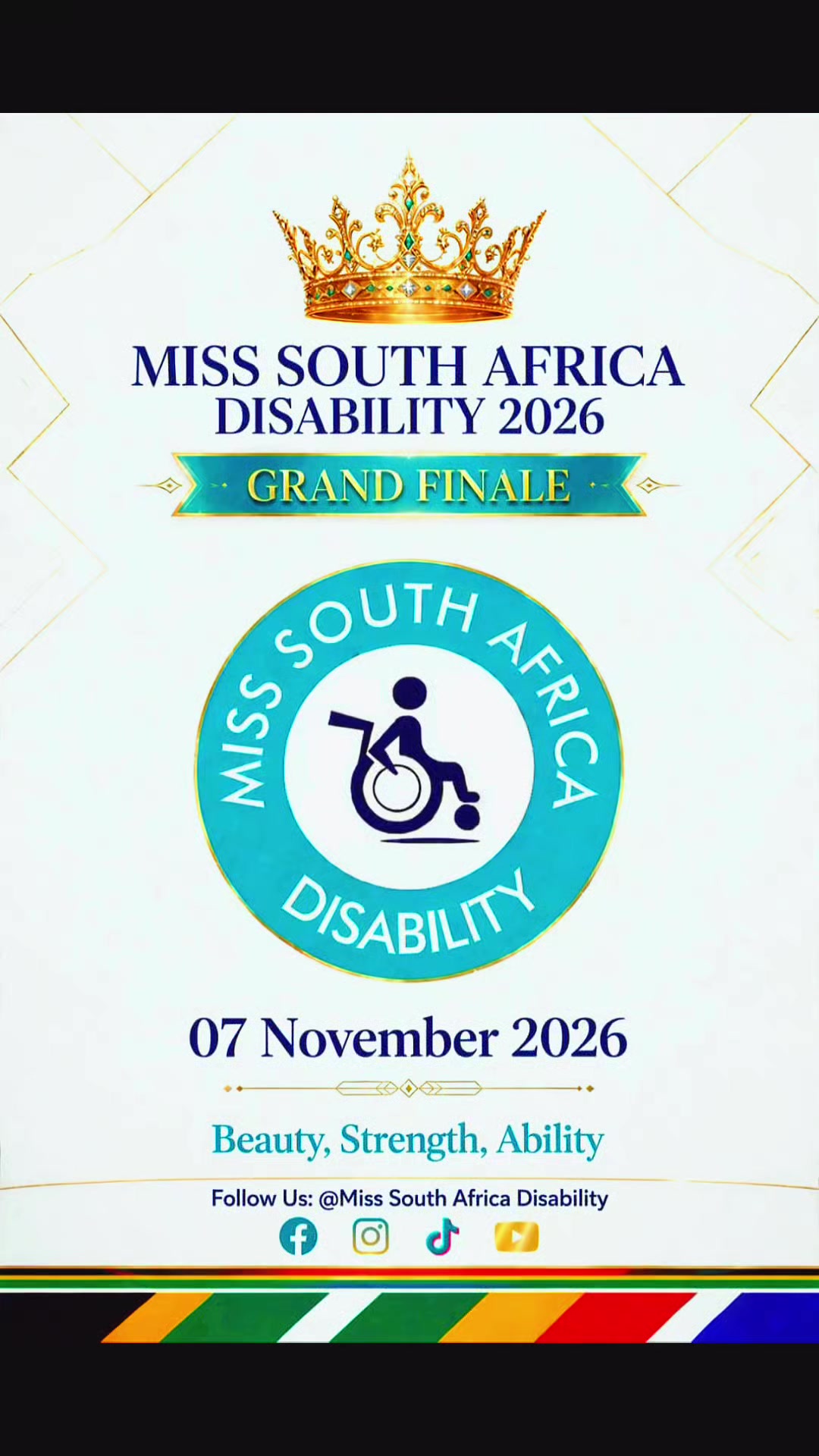 @Miss South Africa Disability