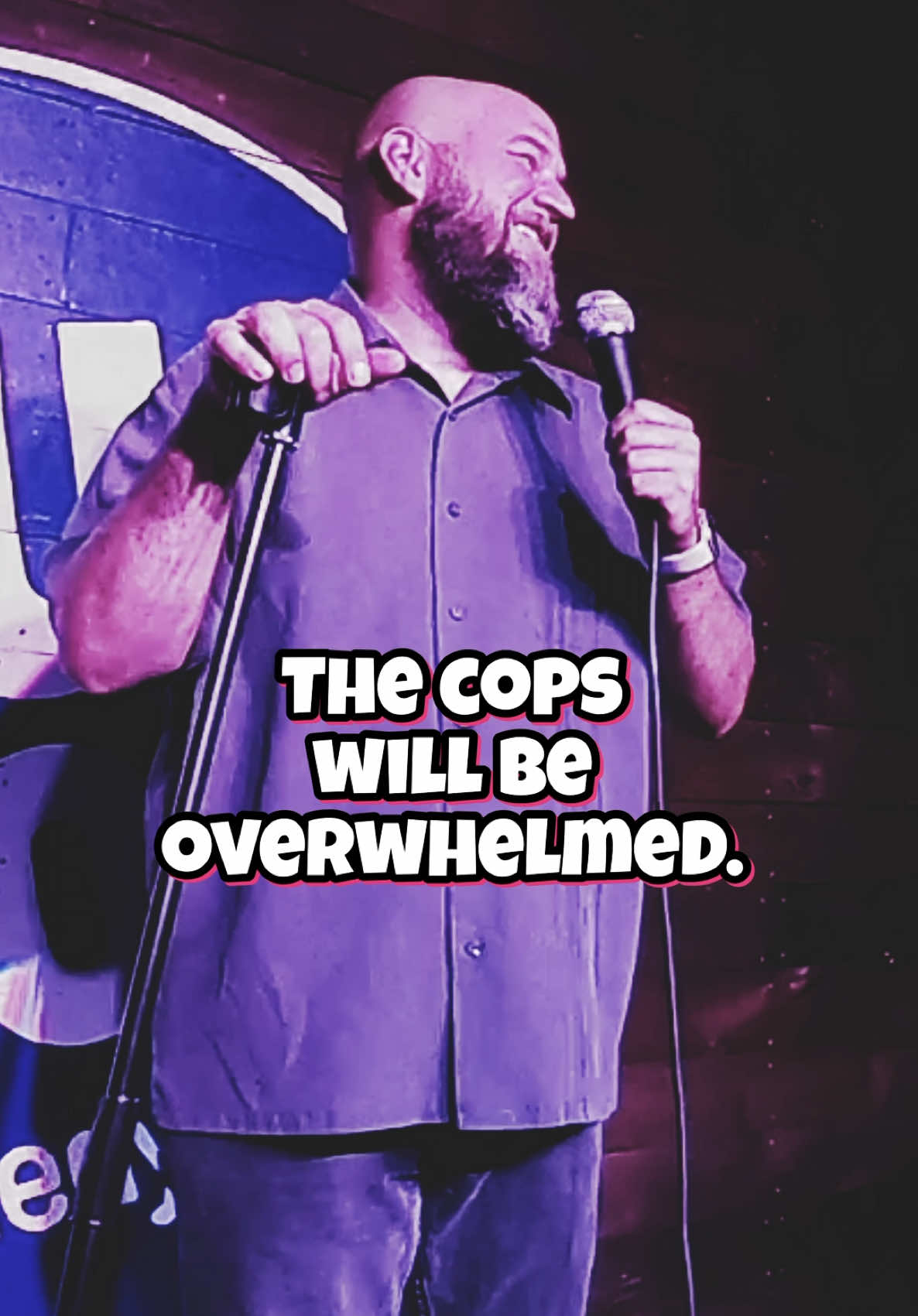 @Comedian Mike Baldwin