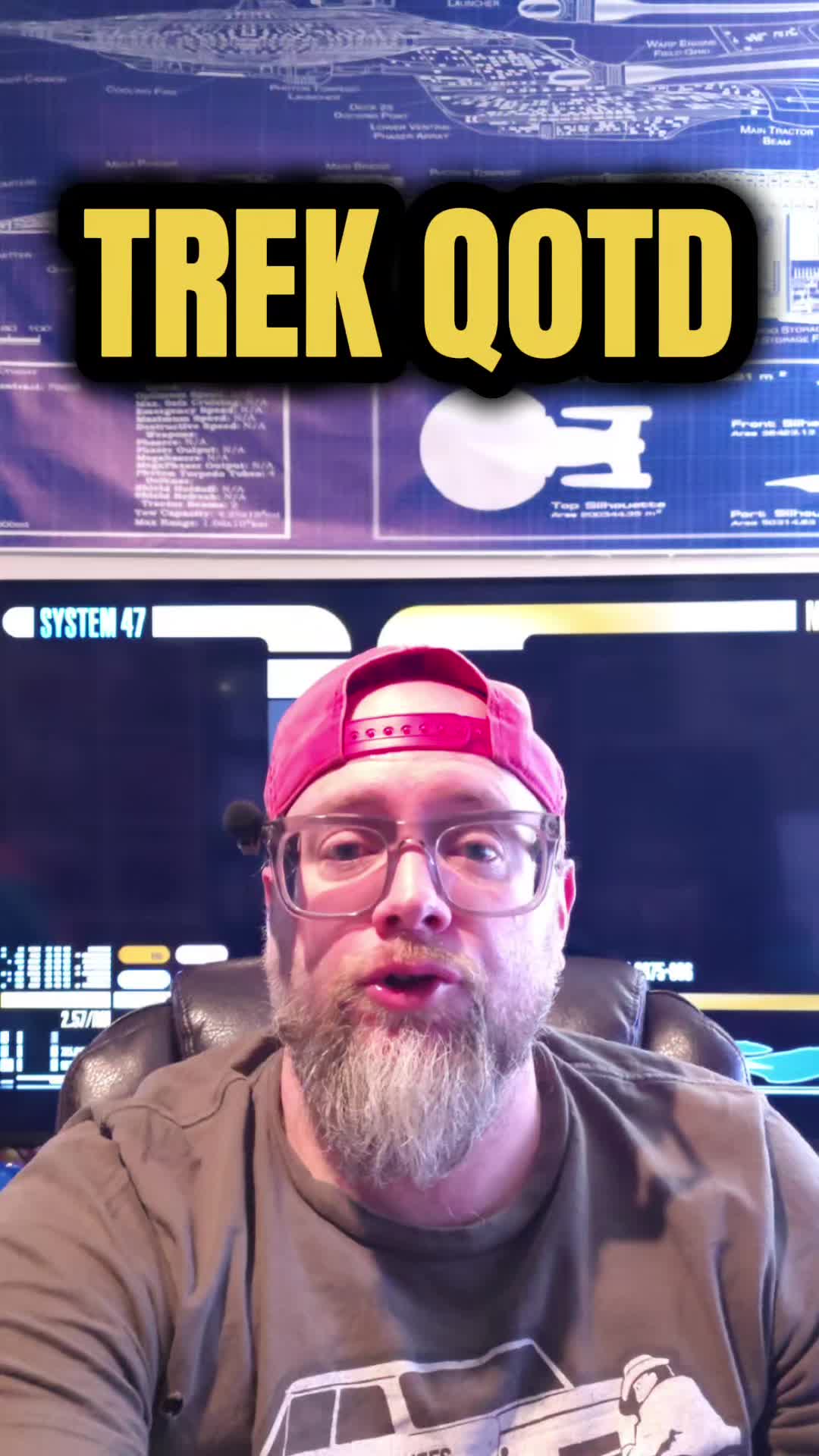 @Darin is a Trekkie 🖖