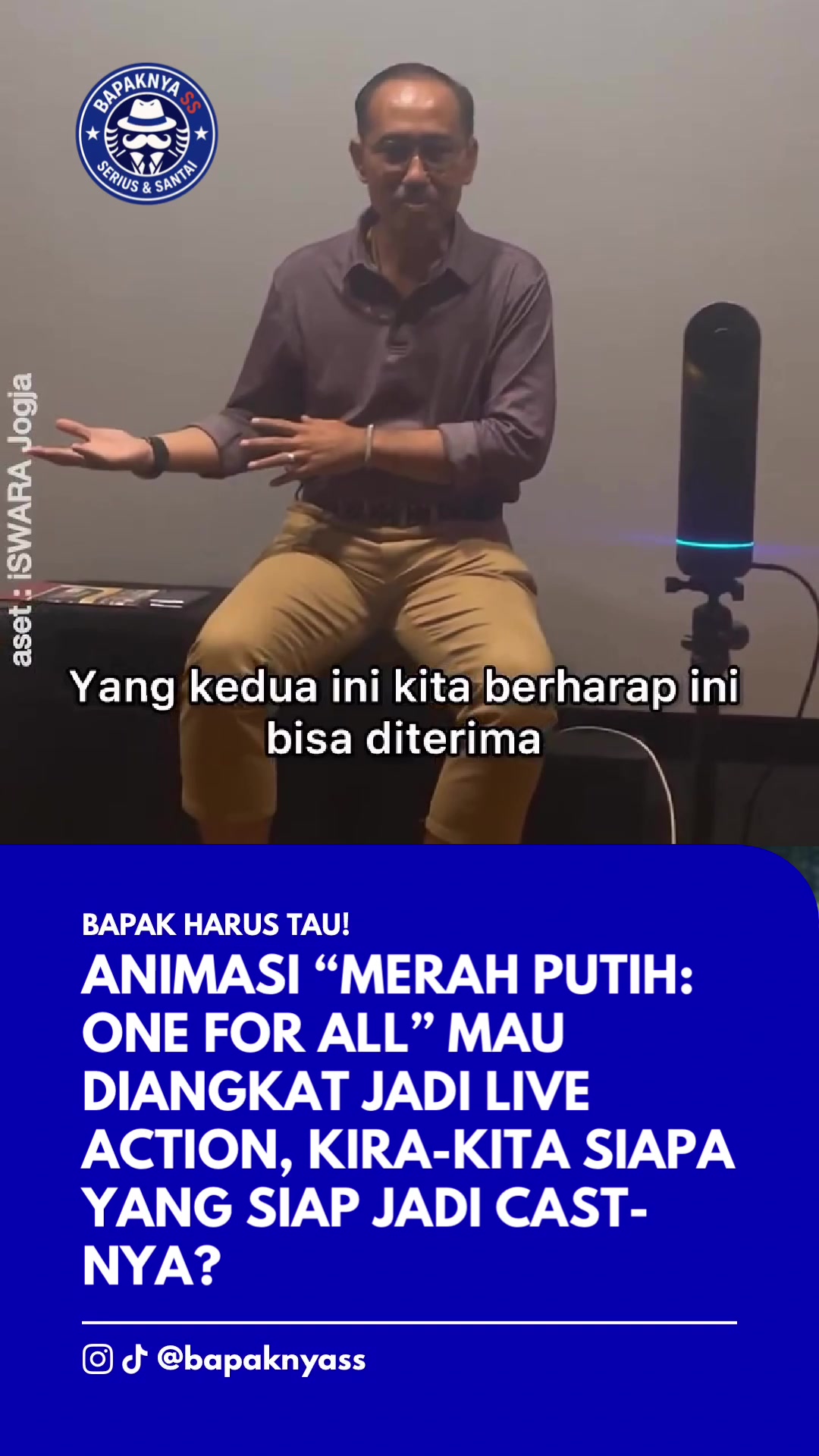 @Bapaknya Serius dan seru