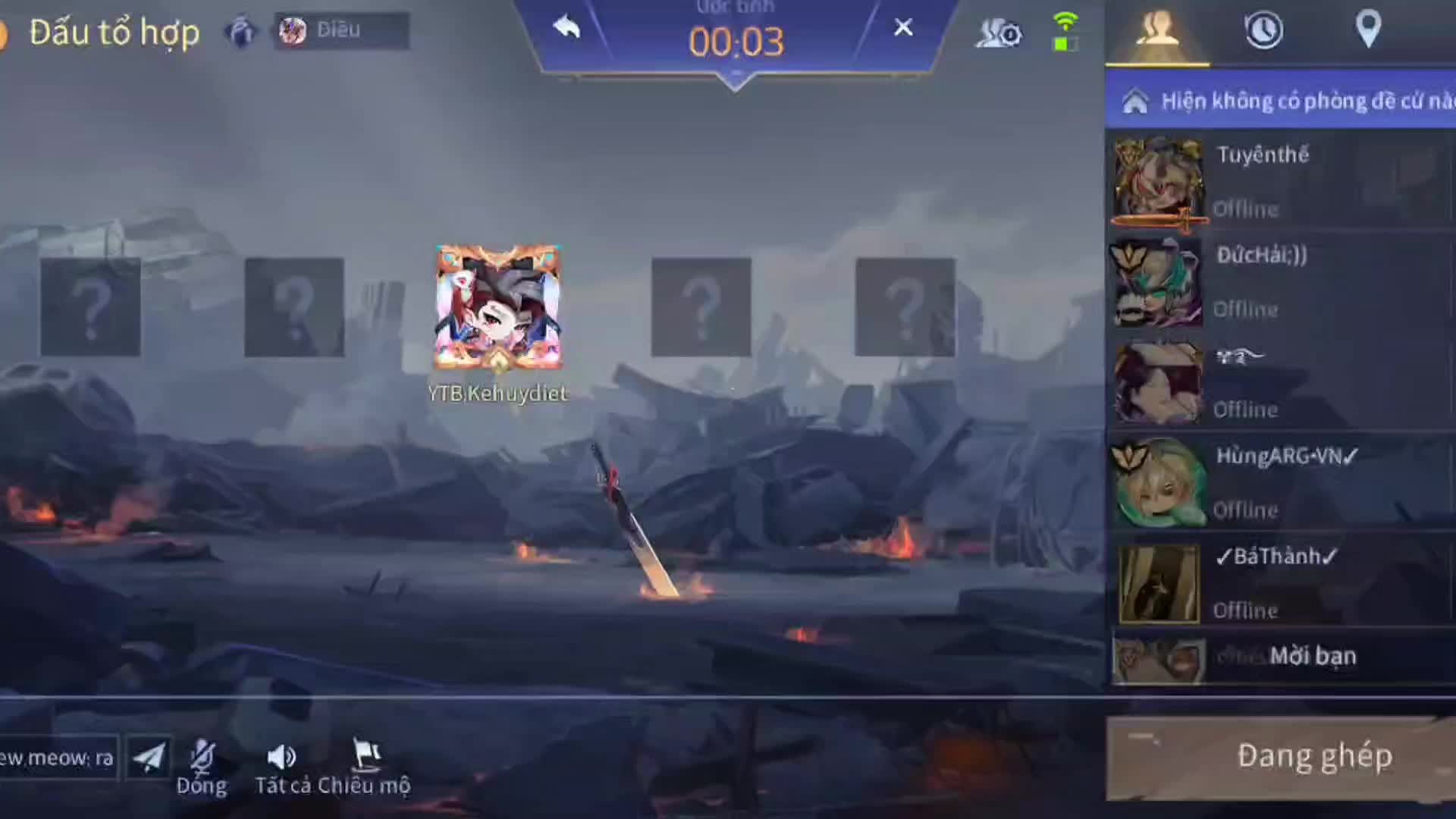 @kẻ hủy diệt rank