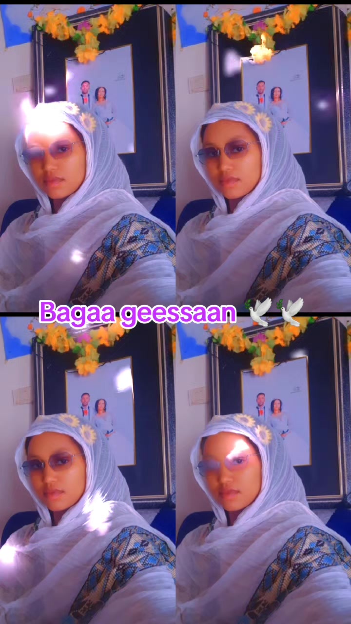 @Gannii intala Arsii boqojii 🥰