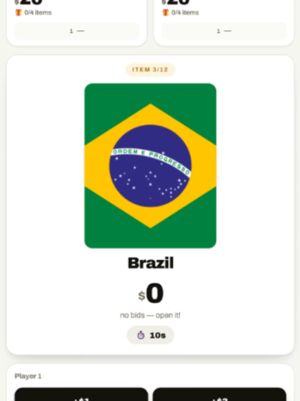 @20$ Game