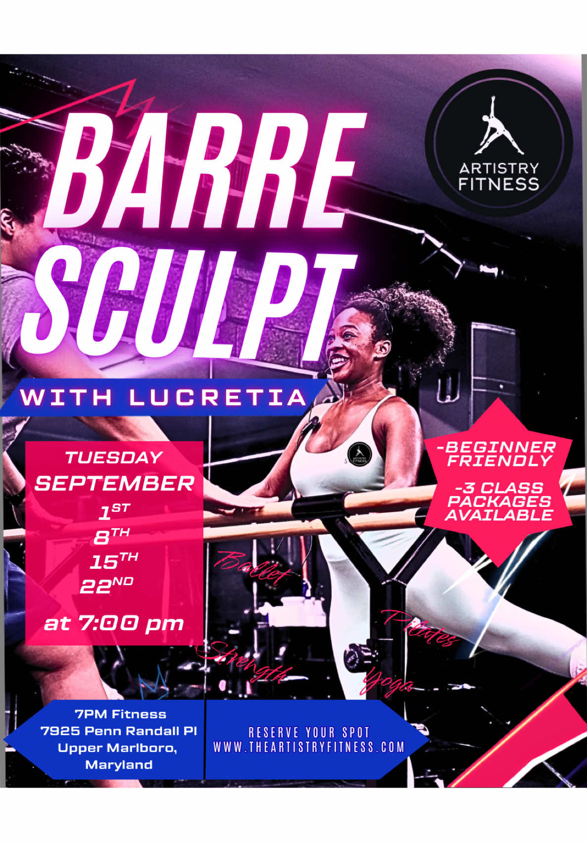 @Lucretia~DMV Barre Instructor
