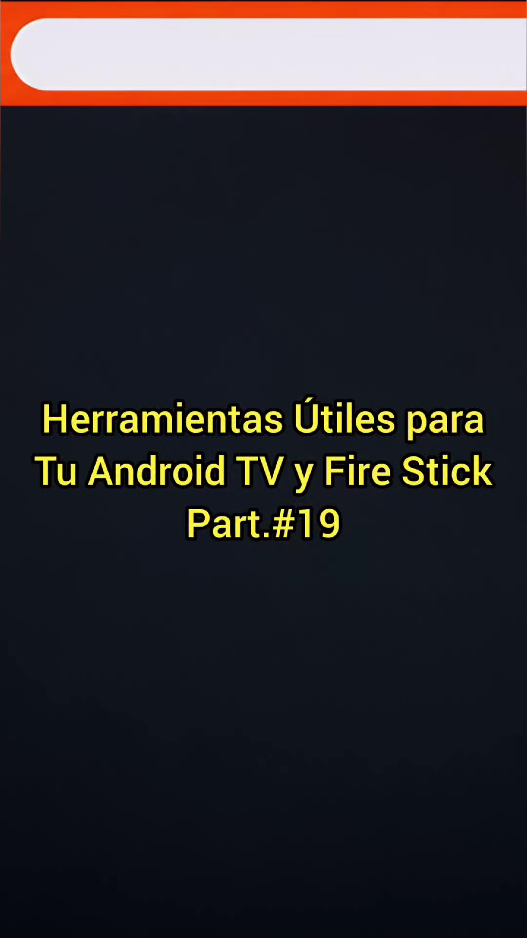 @Herramientas Android TV