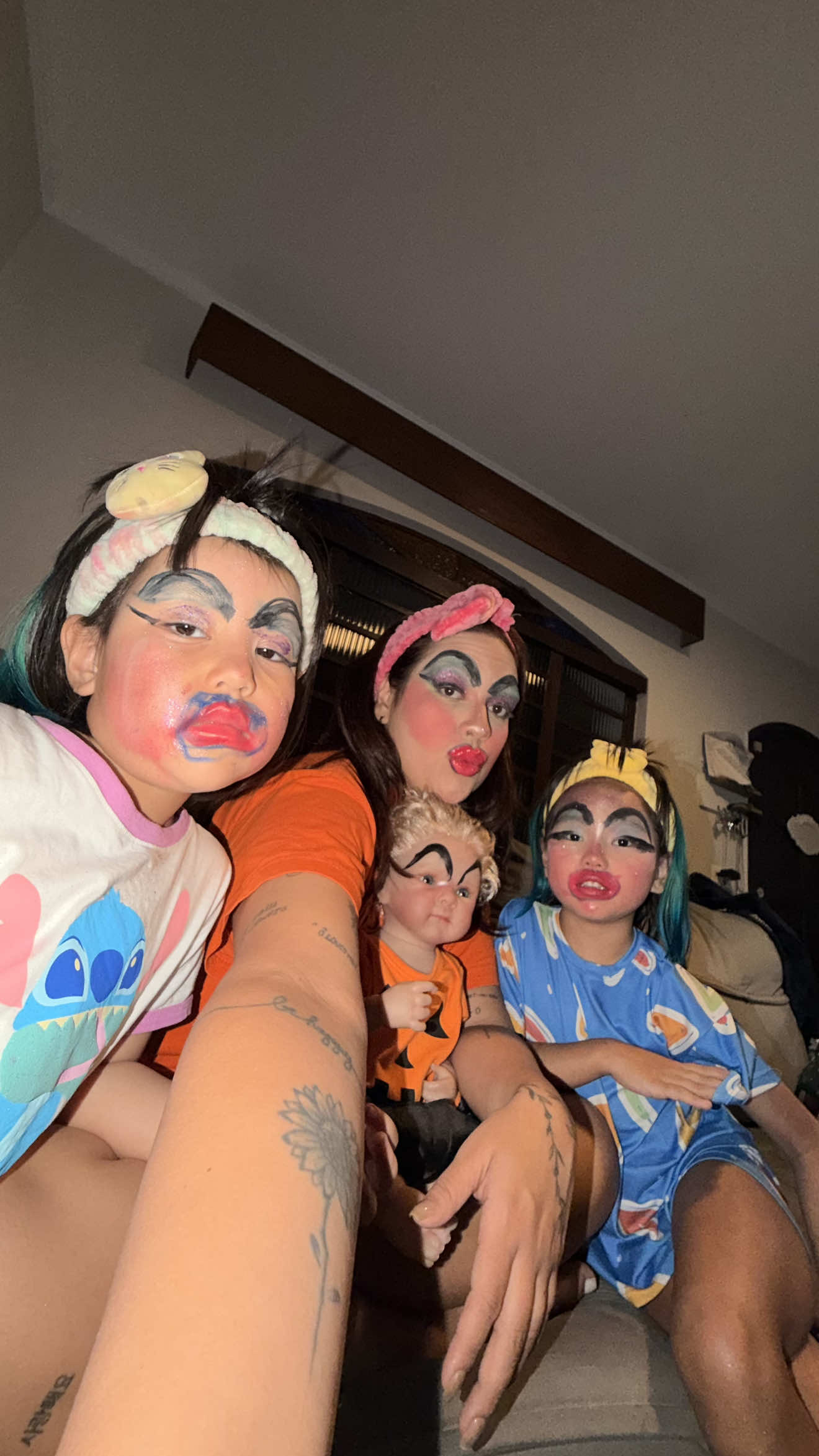 @Mam&atilde;e, Lulu e Maya