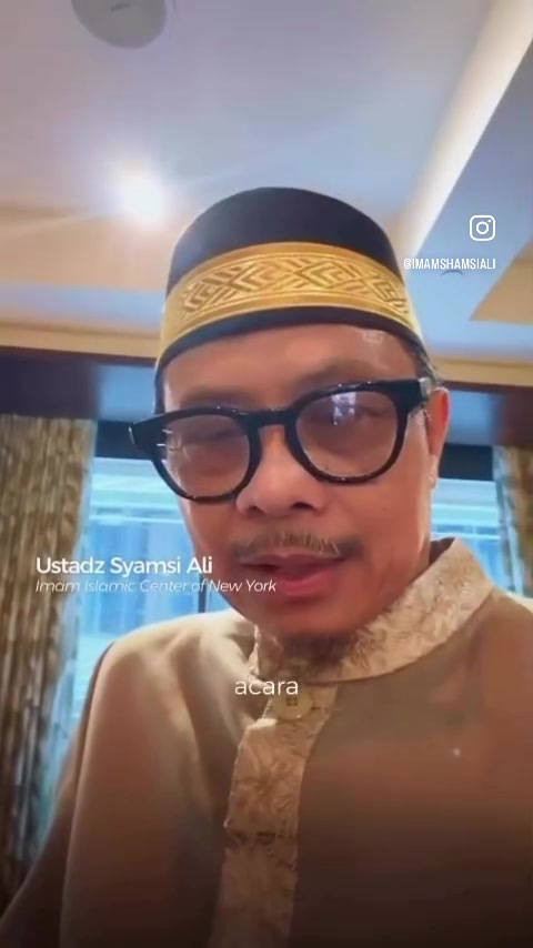 @Dr. Imam Shamsi Ali