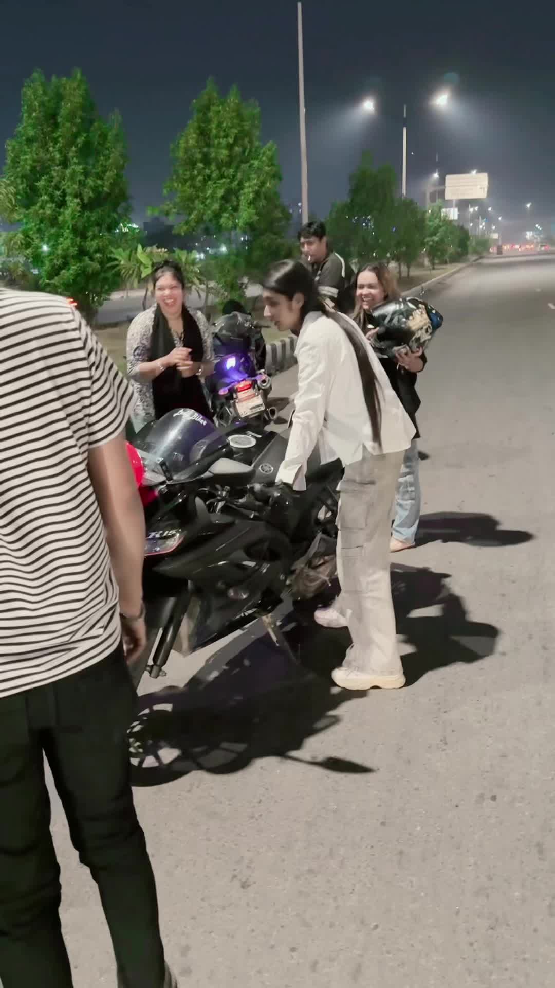 @Lady Biker Shreya