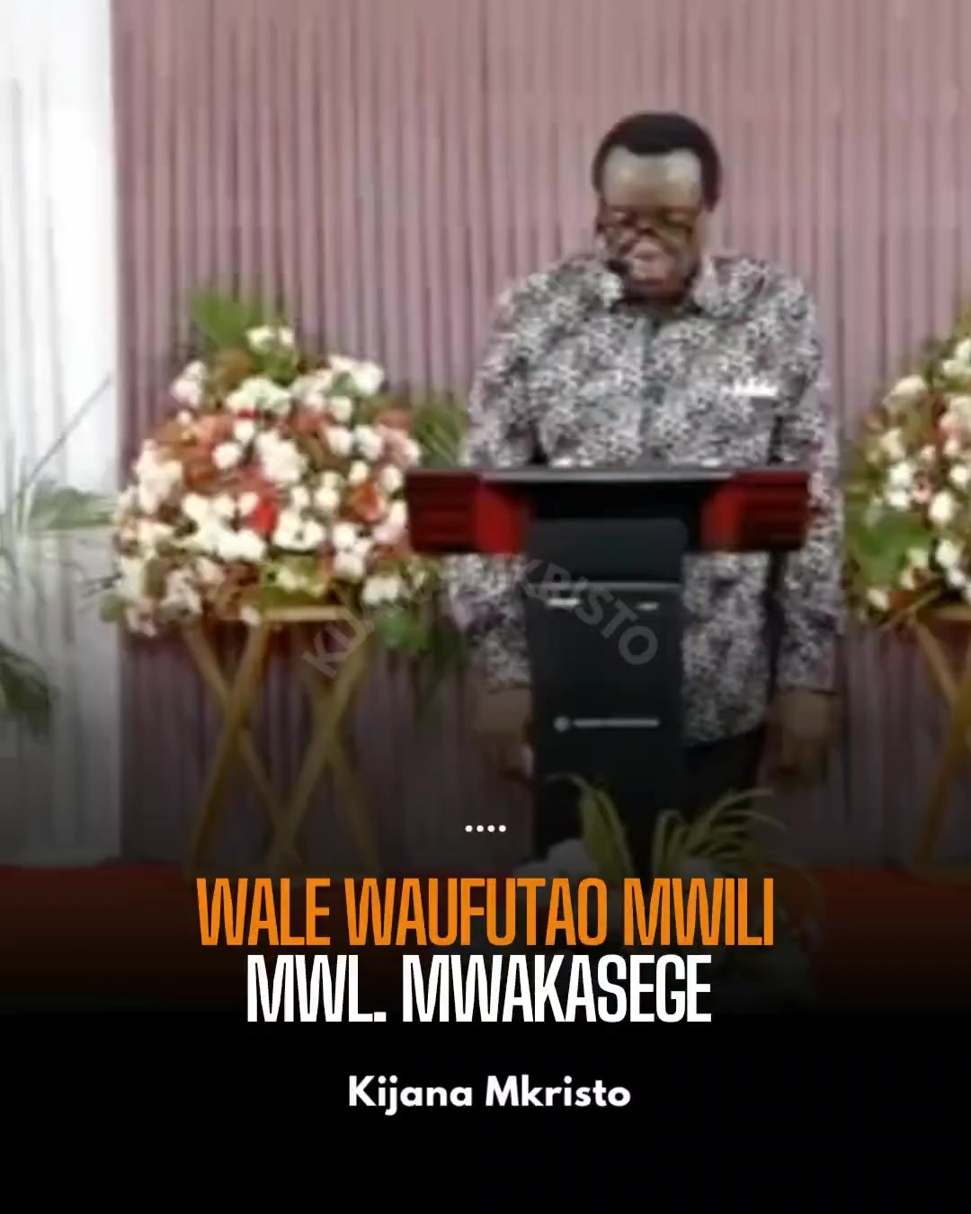 @Kijana Mkristo