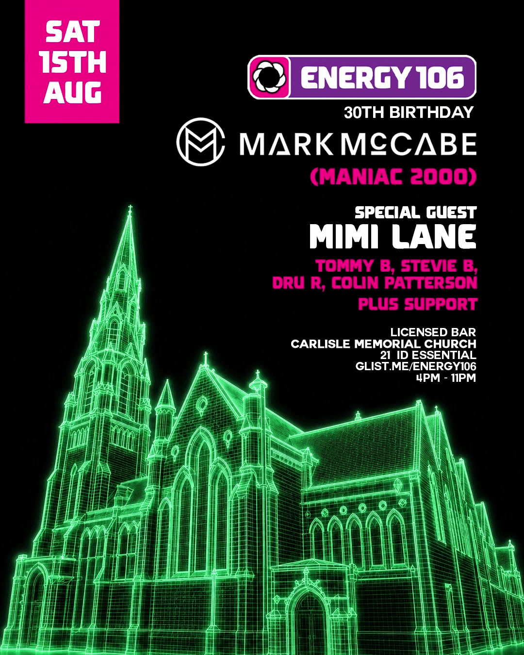 @Energy 106 Belfast