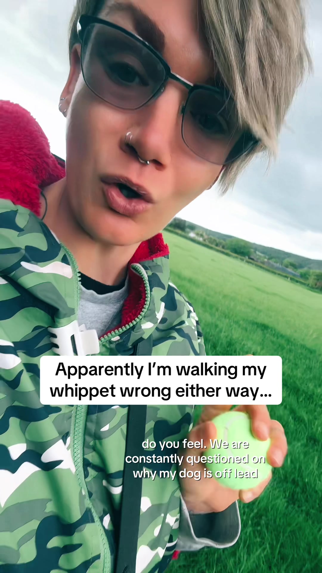@Sam and her whippet