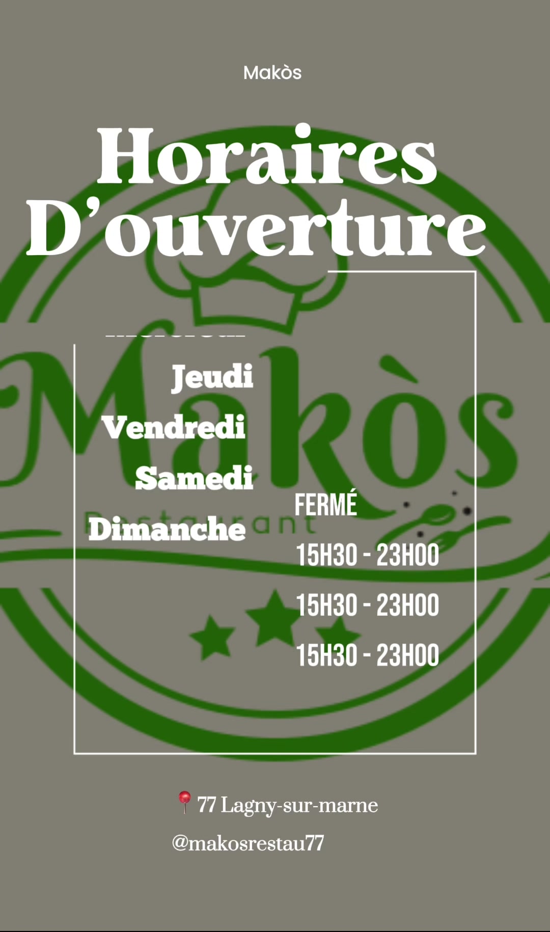 @Mak&ograve;s restaurant