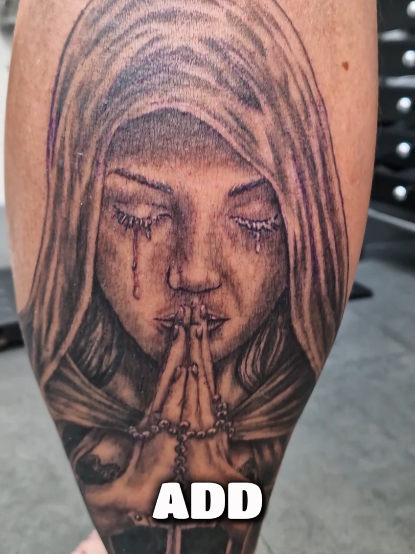 @Crying King Tattoos