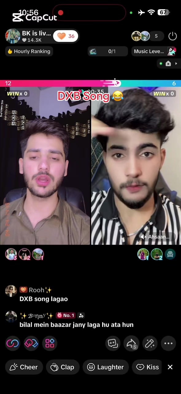 @BK is live ❣️