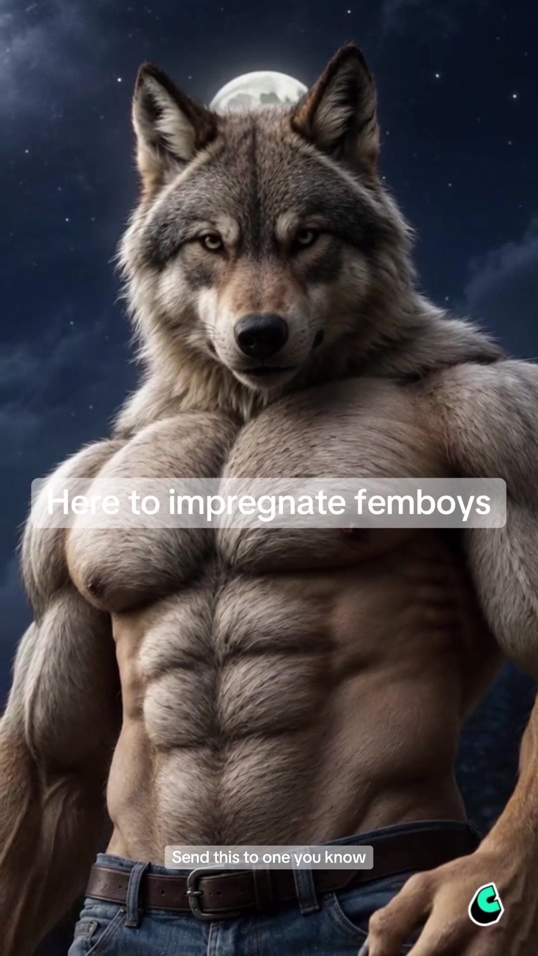 @Your werewolf boyfriend