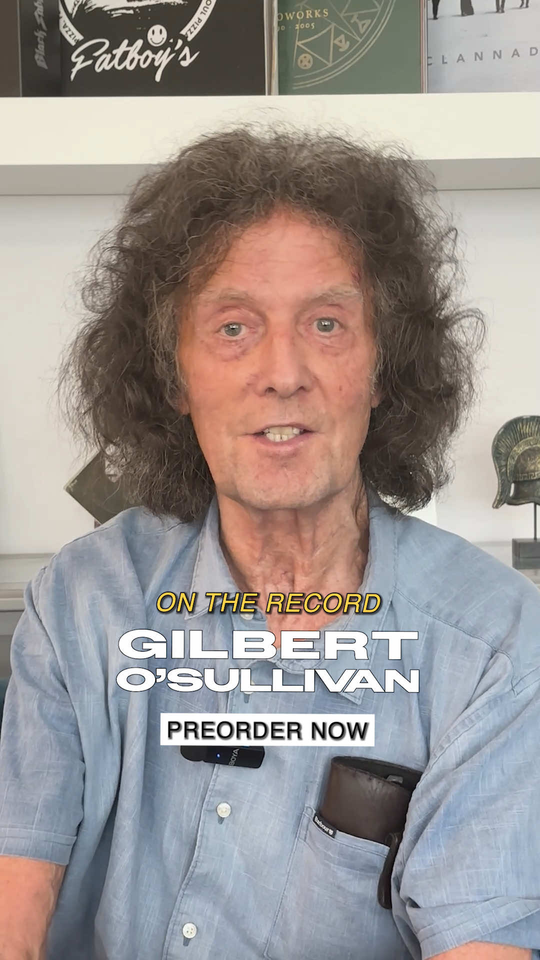 @Gilbert O&rsquo;Sullivan