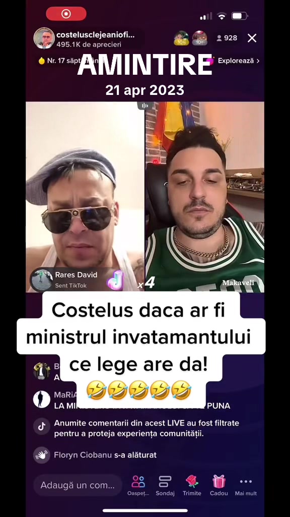 @D&rsquo;ale Tiktokului